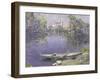 The Seine at Mantes-Paul Mathieu-Framed Giclee Print