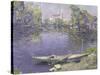 The Seine at Mantes-Paul Mathieu-Stretched Canvas