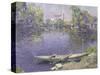 The Seine at Mantes-Paul Mathieu-Stretched Canvas