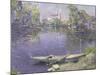The Seine at Mantes-Paul Mathieu-Mounted Giclee Print