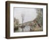 The Seine at Marly, 1871-Camille Pissarro-Framed Giclee Print