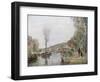 The Seine at Marly, 1871-Camille Pissarro-Framed Giclee Print