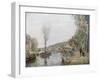 The Seine at Marly, 1871-Camille Pissarro-Framed Giclee Print