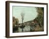 The Seine at Marly-Camille Pissarro-Framed Giclee Print