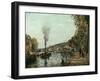 The Seine at Marly-Camille Pissarro-Framed Giclee Print