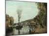 The Seine at Marly-Camille Pissarro-Mounted Giclee Print