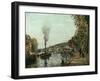 The Seine at Marly-Camille Pissarro-Framed Giclee Print