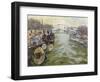 The Seine at Paris, 1951-Glyn Morgan-Framed Giclee Print