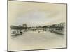 The Seine at Paris-Mortimer Ludington Menpes-Mounted Giclee Print