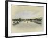 The Seine at Paris-Mortimer Ludington Menpes-Framed Giclee Print