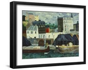 The Seine at Passy-Christopher Wood-Framed Giclee Print