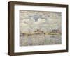 The Seine at Point du Jour, 1877-Alfred Sisley-Framed Giclee Print