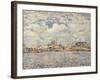 The Seine at Point du Jour, 1877-Alfred Sisley-Framed Giclee Print