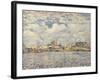 The Seine at Point du Jour, 1877-Alfred Sisley-Framed Giclee Print