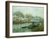 The Seine at Port Marley; La Seine a Port Marley, 1902-1903-Gustave Loiseau-Framed Premium Giclee Print