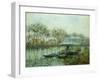 The Seine at Port Marley; La Seine a Port Marley, 1902-1903-Gustave Loiseau-Framed Premium Giclee Print