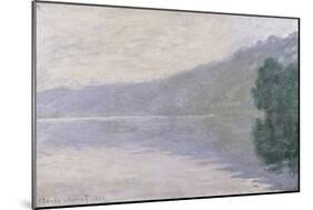 The Seine at Port-Villez-Claude Monet-Mounted Giclee Print