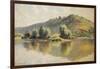 The Seine at Port-Villez-Claude Monet-Framed Giclee Print