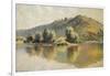 The Seine at Port-Villez-Claude Monet-Framed Giclee Print