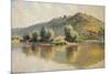 The Seine at Port-Villez-Claude Monet-Mounted Giclee Print