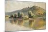 The Seine at Port-Villez-Claude Monet-Mounted Giclee Print