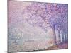 The Seine at St, Cloud, 1903-Paul Signac-Mounted Giclee Print