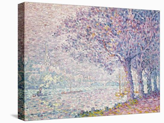 The Seine at St. Cloud, La Seine a St. Cloud, 1903-Paul Signac-Stretched Canvas