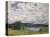 The Seine at Suresnes, 1877-Alfred Sisley-Stretched Canvas