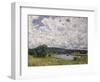 The Seine at Suresnes, 1877-Alfred Sisley-Framed Giclee Print