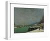 The Seine at the Pont D'Iena, Winter, 1875-Paul Gauguin-Framed Giclee Print