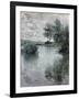 The Seine at Vetheuil, 1879-Claude Monet-Framed Giclee Print