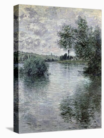 The Seine at Vetheuil, 1879-Claude Monet-Stretched Canvas