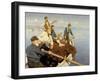 The Seine Boat, 1904 (Oil on Canvas)-Stanhope Alexander Forbes-Framed Giclee Print