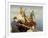 The Seine Boat, 1904 (Oil on Canvas)-Stanhope Alexander Forbes-Framed Giclee Print