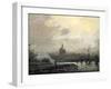 The Seine, Conti Quay, C19th Century-Frank Myers Boggs-Framed Giclee Print