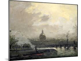 The Seine, Conti Quay, C19th Century-Frank Myers Boggs-Mounted Giclee Print