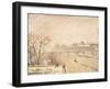 The Seine from the Pont-Neuf-Camille Pissarro-Framed Giclee Print