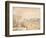 The Seine from the Pont-Neuf-Camille Pissarro-Framed Giclee Print