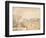 The Seine from the Pont-Neuf-Camille Pissarro-Framed Giclee Print