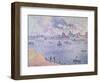 The Seine, Grenelle, 1899-Paul Signac-Framed Giclee Print