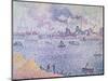 The Seine, Grenelle, 1899-Paul Signac-Mounted Giclee Print