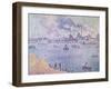 The Seine, Grenelle, 1899-Paul Signac-Framed Giclee Print