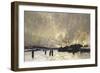 The Seine in December, 1879-Luigi Loir-Framed Giclee Print