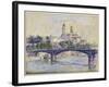 The Seine in Front of the Trocadero-Henri Edmond Cross-Framed Giclee Print