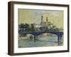 The Seine in front of the Trocodero-Henri Edmond Cross-Framed Giclee Print