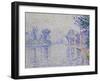 The Seine Near Samois, C. 1900-Paul Signac-Framed Giclee Print