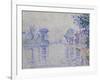 The Seine Near Samois, C. 1900-Paul Signac-Framed Giclee Print