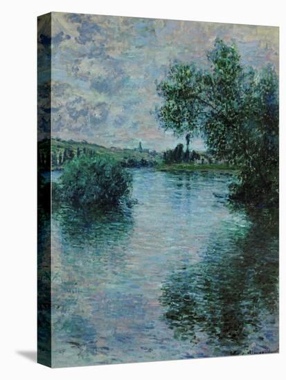 The Seine Near Vetheuil, 1879-Claude Monet-Stretched Canvas