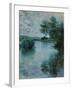 The Seine Near Vetheuil, 1879-Claude Monet-Framed Premium Giclee Print