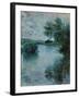 The Seine Near Vetheuil, 1879-Claude Monet-Framed Premium Giclee Print